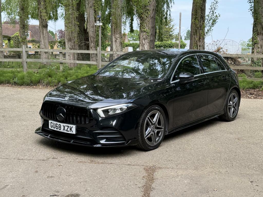Mercedes-Benz A Class 1.3 A200 Amg Line Hatchback 7G-dct Euro GU68XZK Black #6
