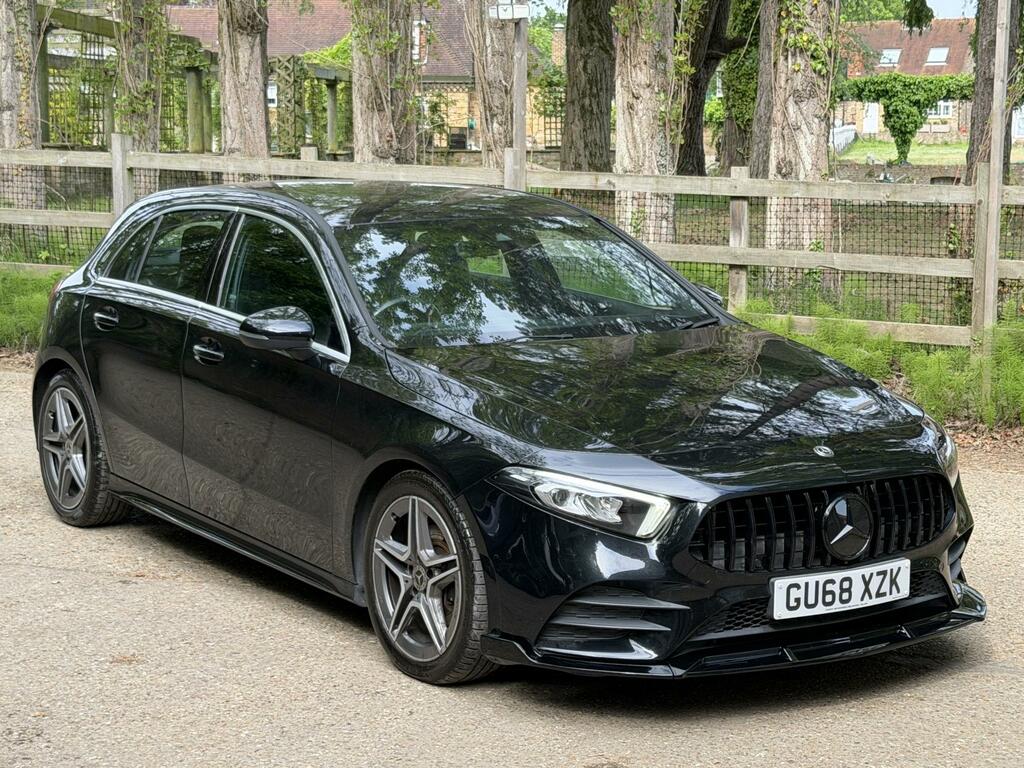 Mercedes-Benz A Class 1.3 A200 Amg Line Hatchback 7G-dct Euro GU68XZK Black #3