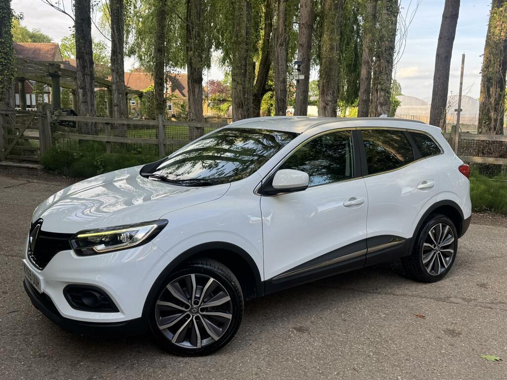 Renault Kadjar 1.3 Tce Iconic Suv Euro 6 Ss KY69UUH White #4