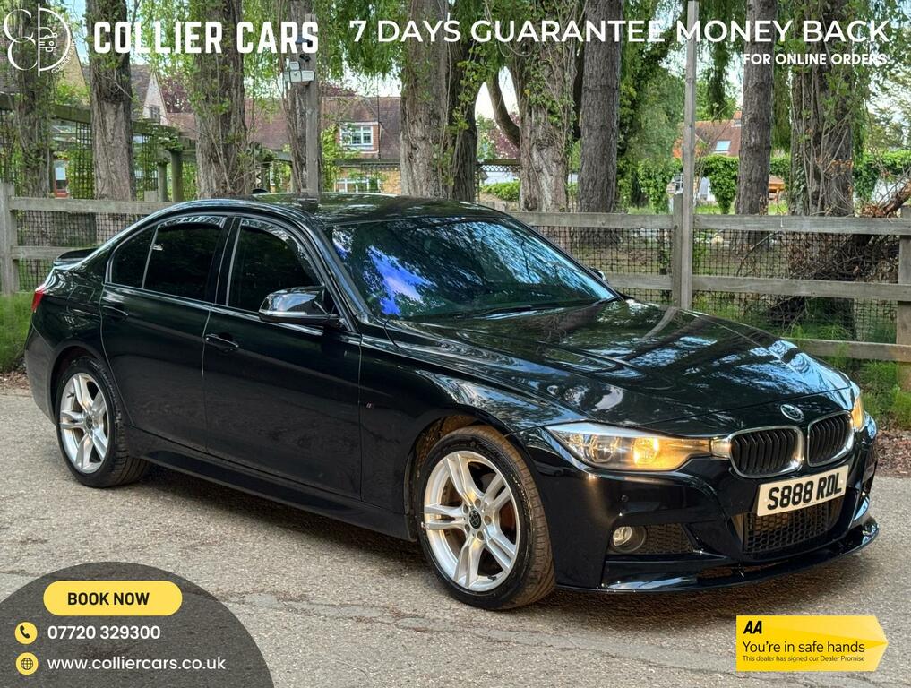 BMW 3 Series 2.0 320I M Sport Saloon Xdrive Eur Black