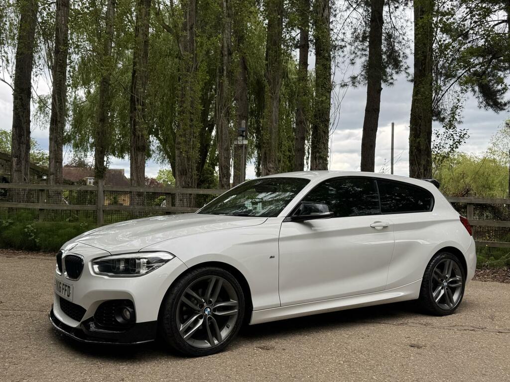 BMW 1 Series 2.0 118D M Sport Hatchback Euro 6 YK16FFD White #5