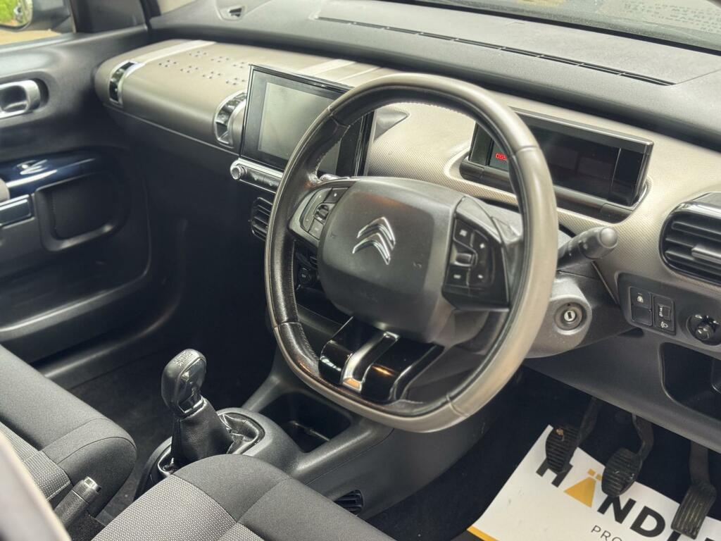 Citroen C4 Cactus 1.2 Puretech Feel Hatchback Euro DW16FHD Black #2
