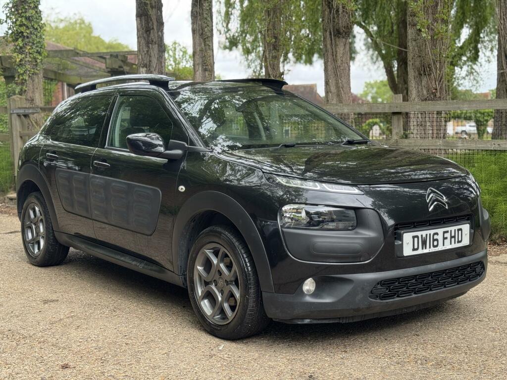 Citroen C4 Cactus 1.2 Puretech Feel Hatchback Euro DW16FHD Black #4