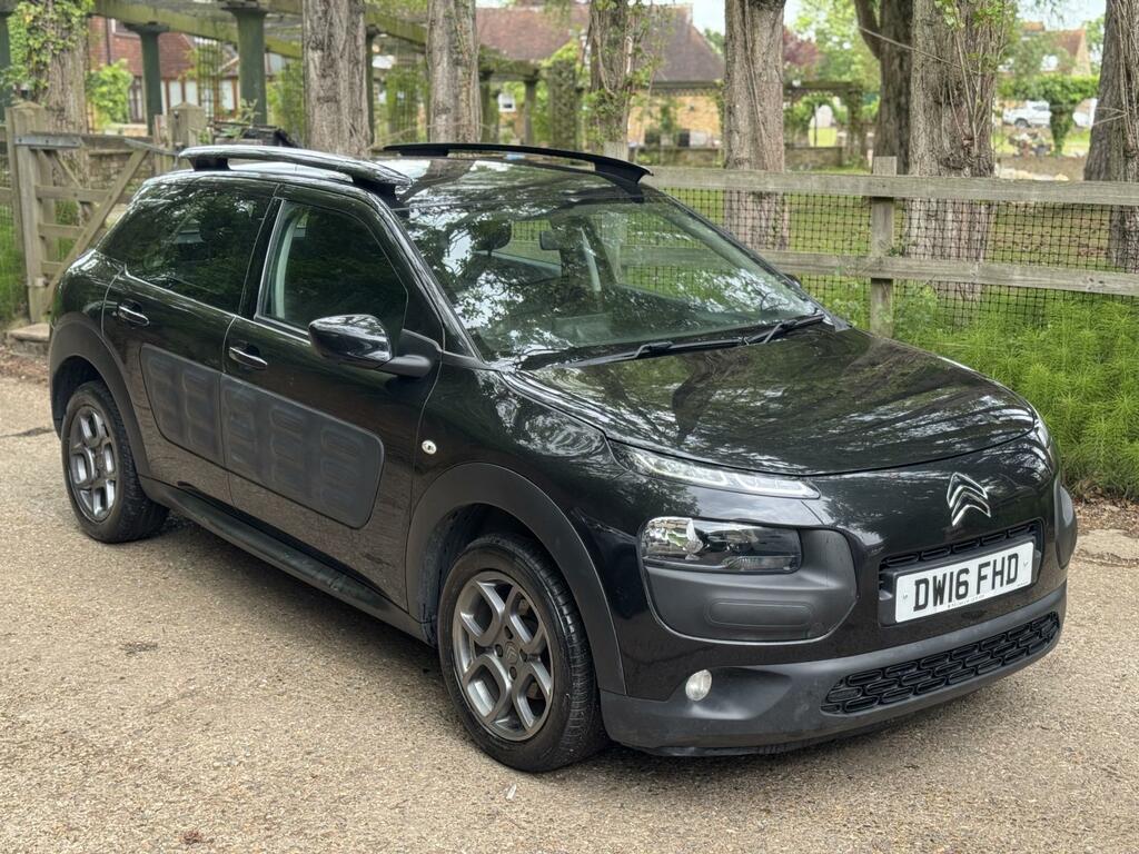 Citroen C4 Cactus 1.2 Puretech Feel Hatchback Euro DW16FHD Black #5