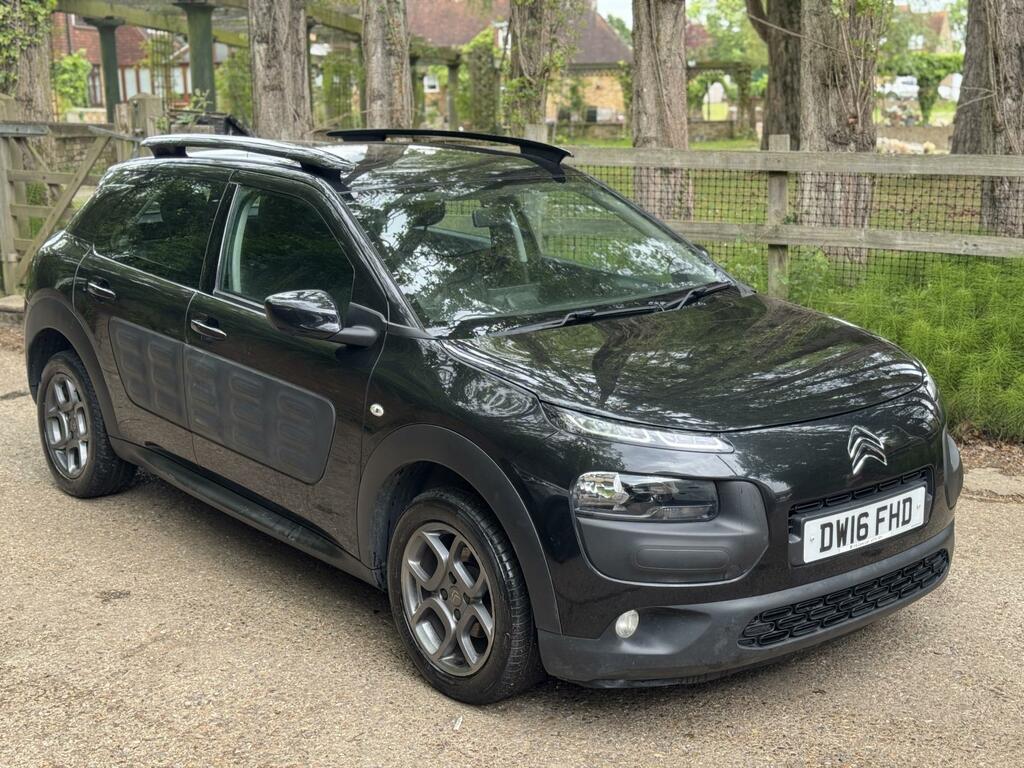 Citroen C4 Cactus 1.2 Puretech Feel Hatchback Euro DW16FHD Black #6