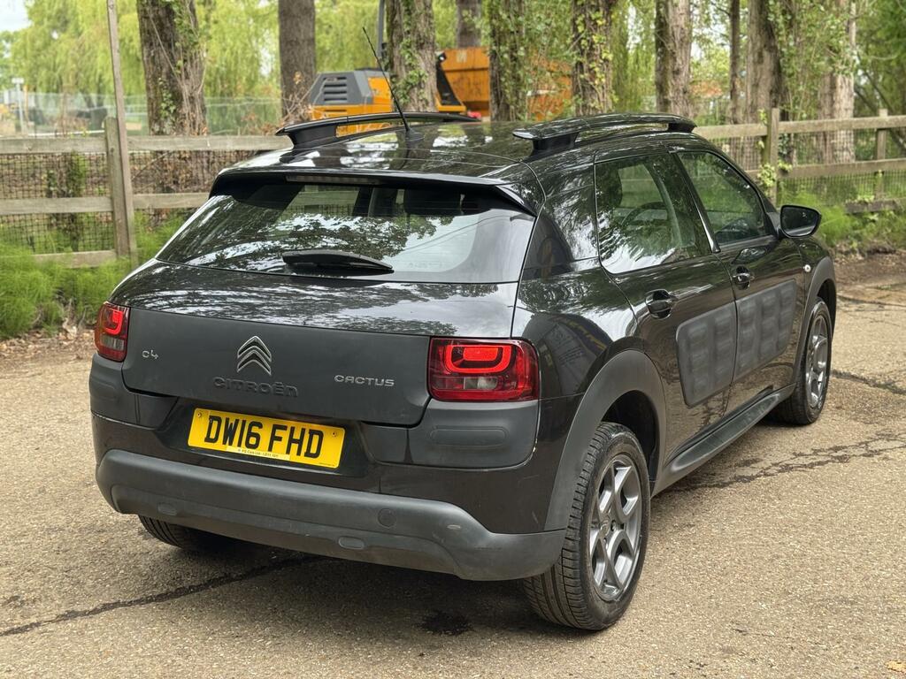 Citroen C4 Cactus 1.2 Puretech Feel Hatchback Euro DW16FHD Black #3