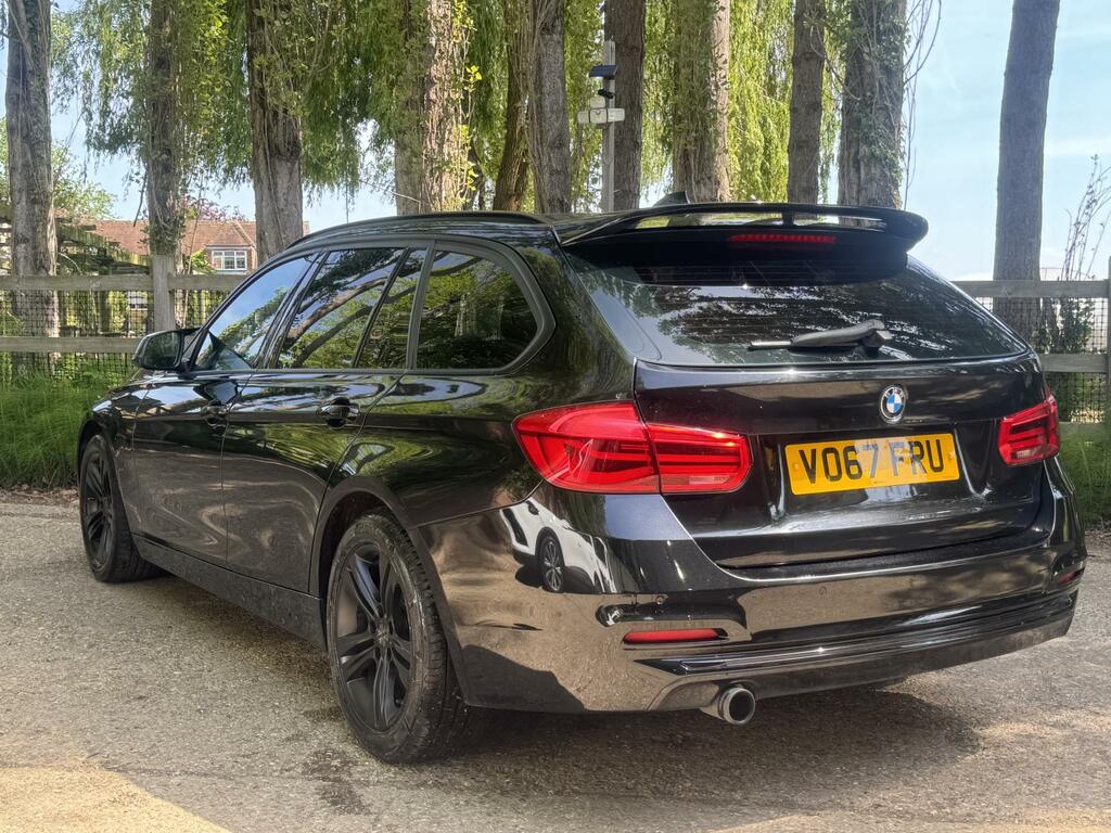 BMW 3 Series 1.5 318I Sport Touring Euro 6 Ss Black #3