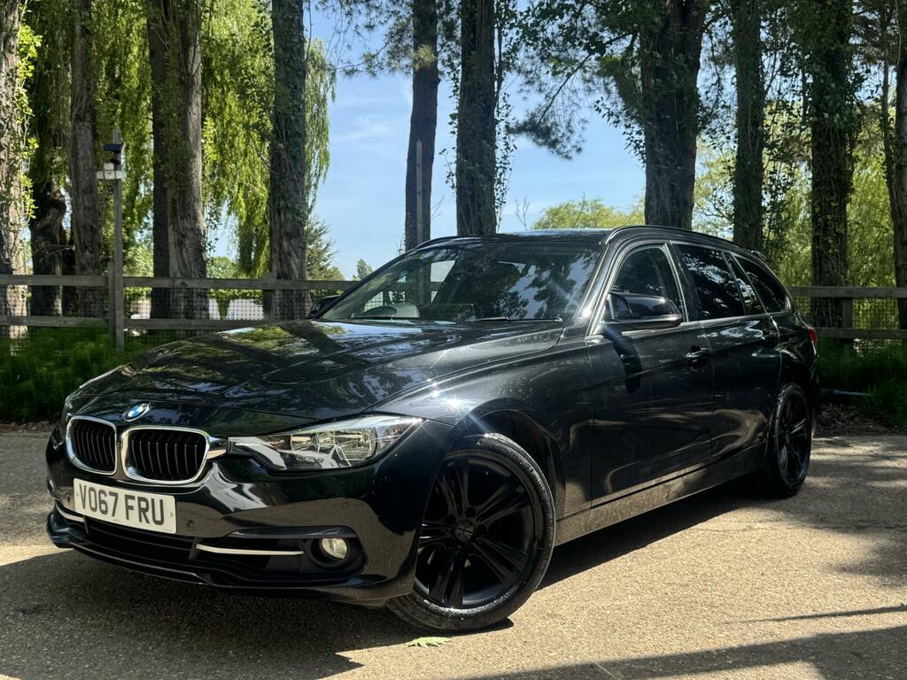 BMW 3 Series 1.5 318I Sport Touring Euro 6 Ss Black #5