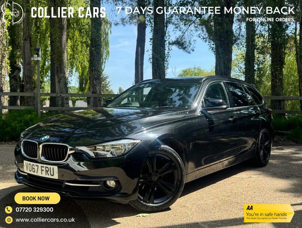 BMW 3 Series 1.5 318I Sport Touring Euro 6 Ss Black