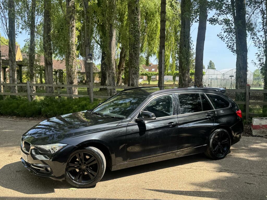 BMW 3 Series 1.5 318I Sport Touring Euro 6 Ss Black #6