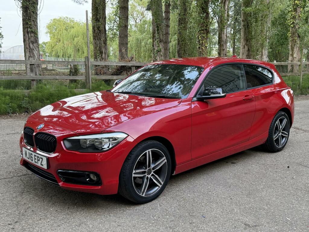BMW 1 Series 1.5 118I Sport Hatchback Euro 6 MJ16EPZ Red #5