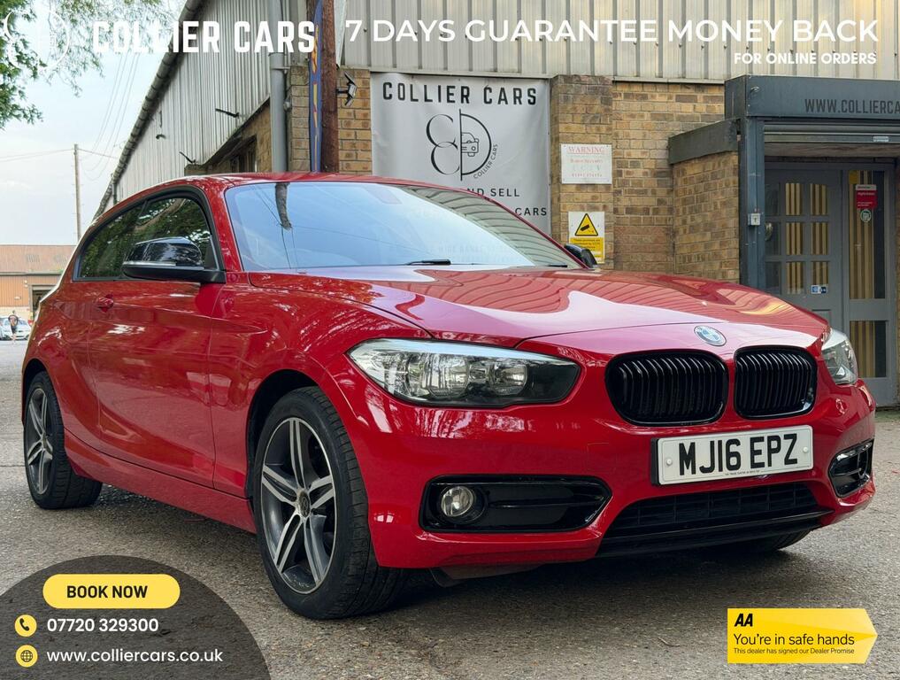 BMW 1 Series 1.5 118I Sport Hatchback Euro 6 Red