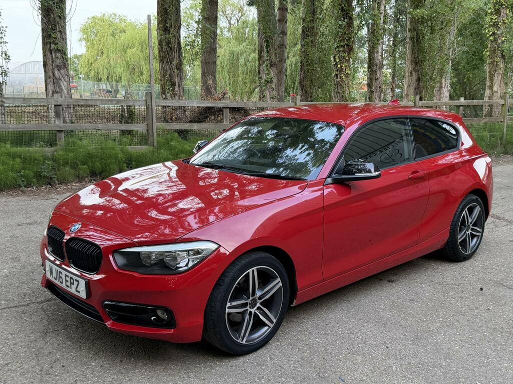 BMW 1 Series 1.5 118I Sport Hatchback Euro 6 MJ16EPZ Red #4