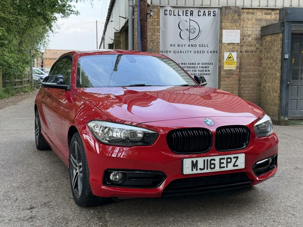 BMW 1 Series 1.5 118I Sport Hatchback Euro 6 MJ16EPZ Red #3