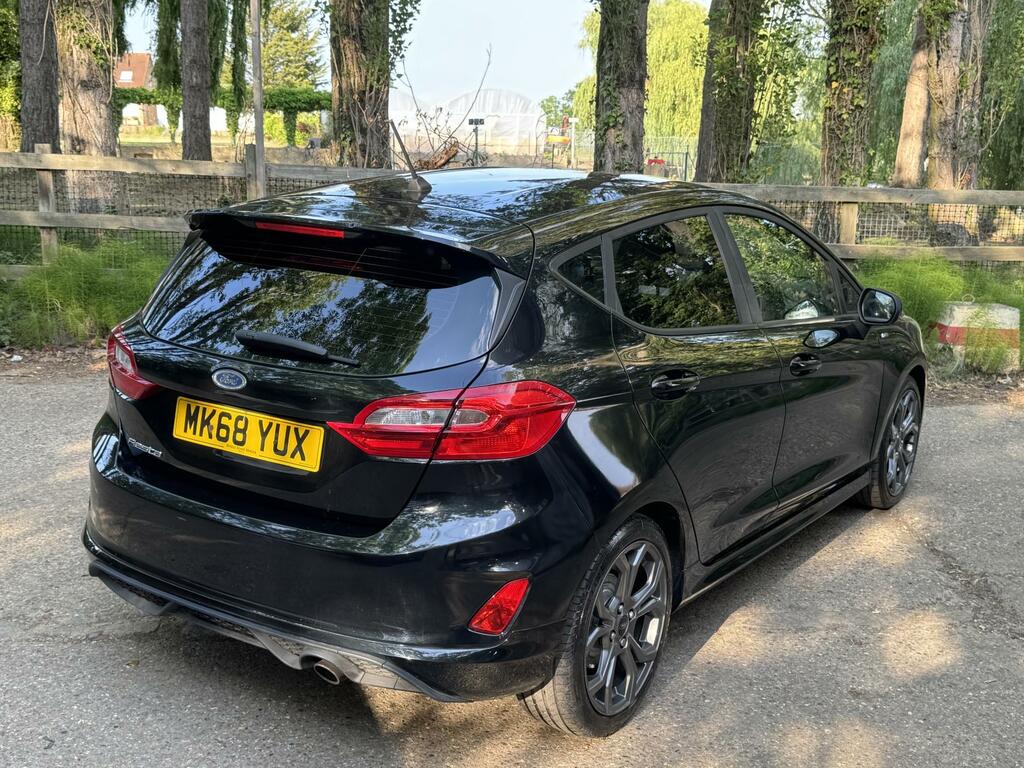 Ford Fiesta 1.0T Ecoboost St-line Hatchback MK68YUX Black #3