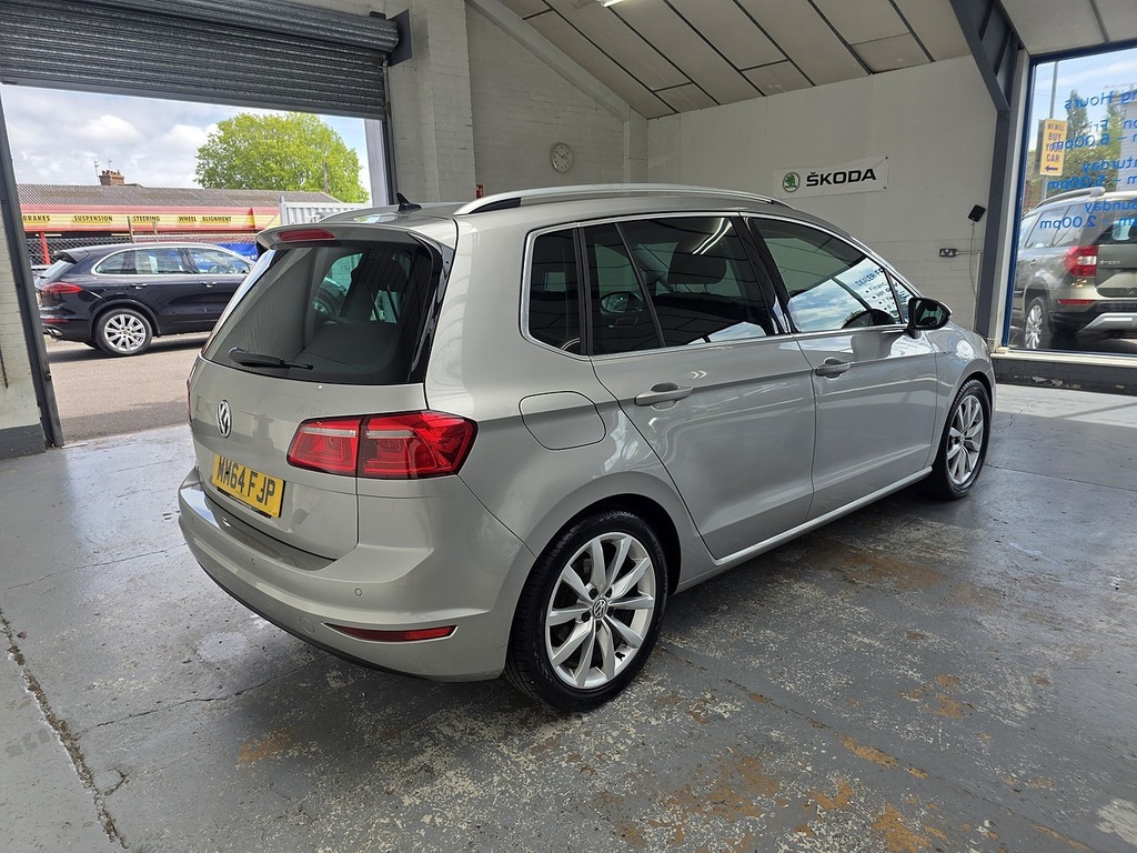 Volkswagen Golf SV 2.0 Tdi Bluemotion Tech Gt Mpv Dsg Euro Silver #5