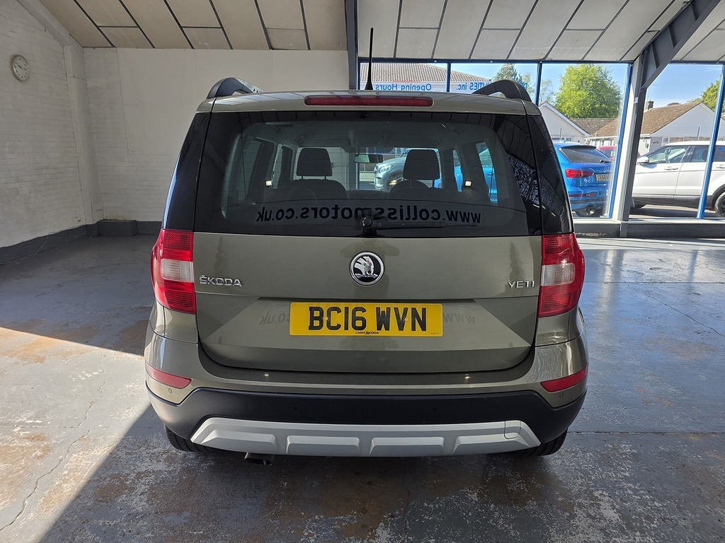 Skoda Yeti 1.2 Tsi Se Outdoor Dsg Euro 6 Ss 11 BC16WVN Green #6