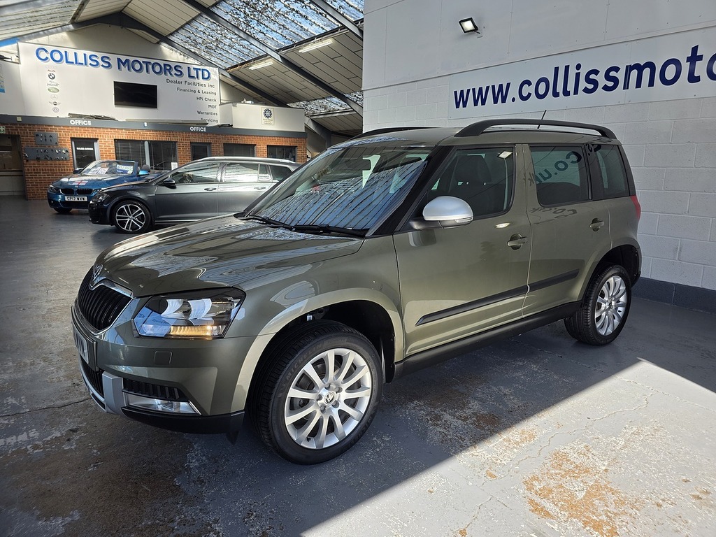 Skoda Yeti 1.2 Tsi Se Outdoor Dsg Euro 6 Ss 11 BC16WVN Green #4