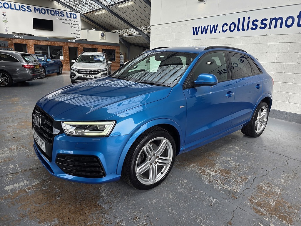 Audi Q3 Tdi S Line Plus Suv 2.0 Suv 2.0 A PL65LXY Blue #4