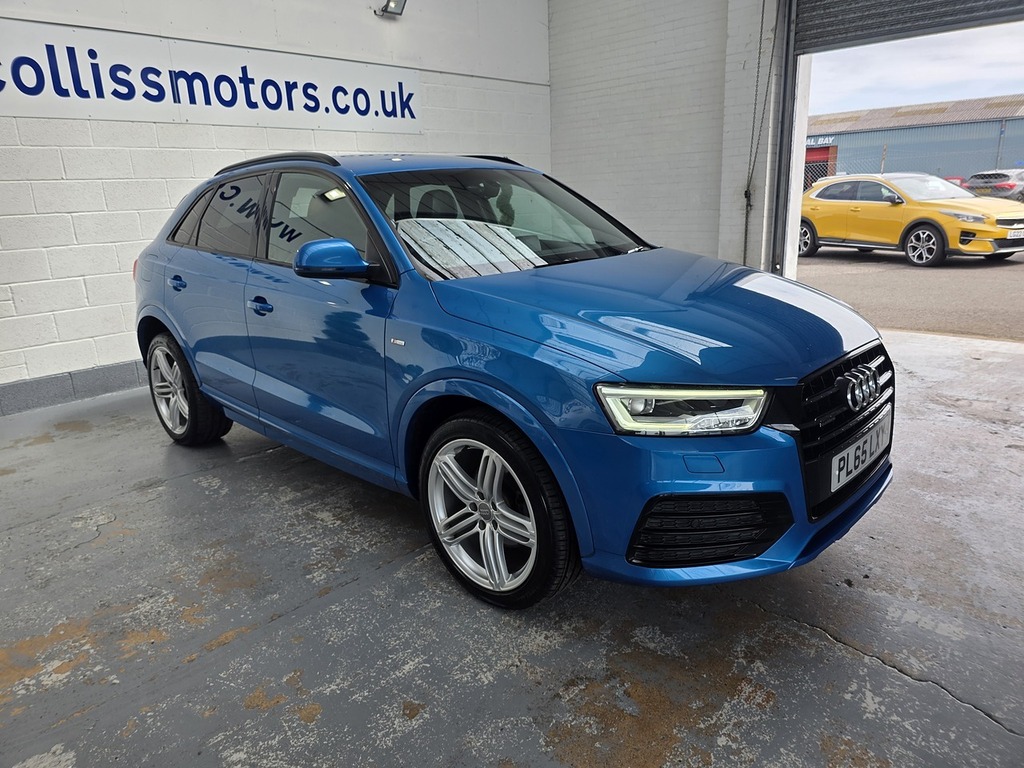 Audi Q3 Tdi S Line Plus Suv 2.0 Suv 2.0 A PL65LXY Blue #2