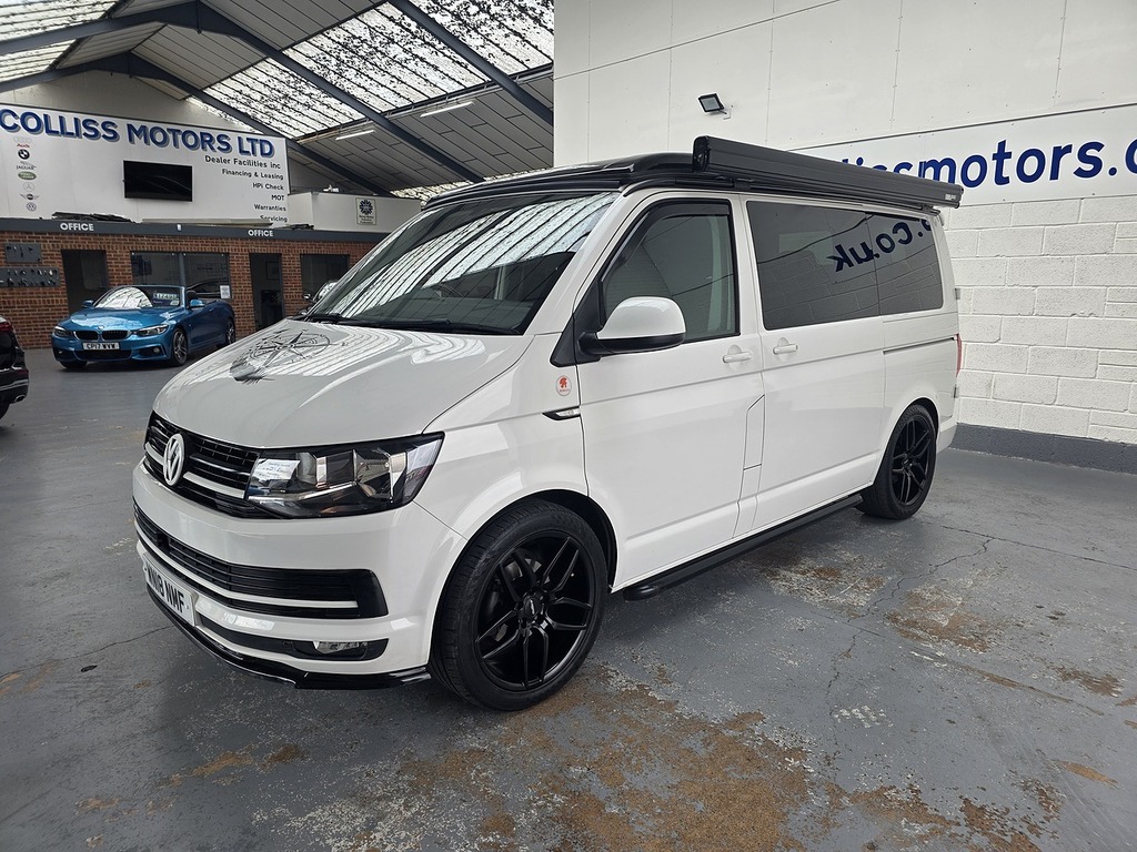 Volkswagen Transporter 2.0 Tdi T28 Bluemotion Tech Highline Panel Van WN18NMF White #4