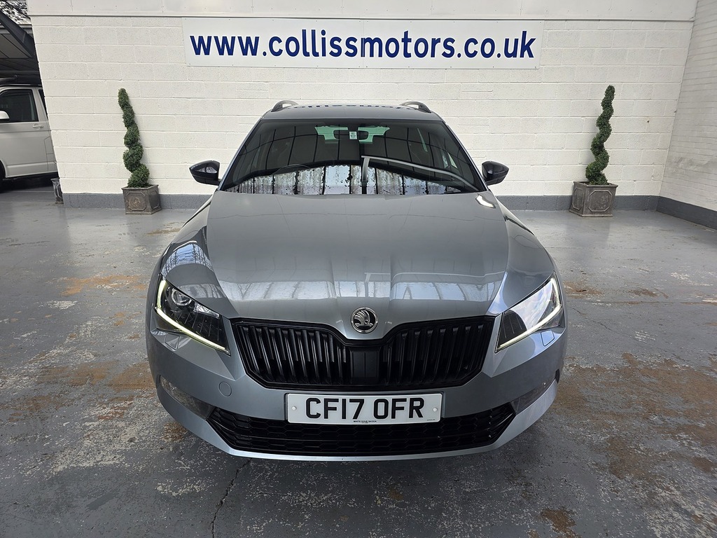 Skoda Superb 2.0 Tdi Sportline Estate Dsg 6Spd CF17OFR Grey #3