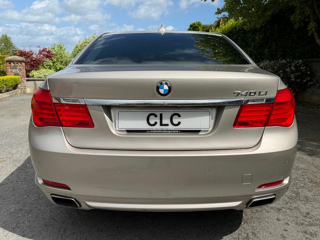 BMW 7 Series 740 I F02 LI Silver #5