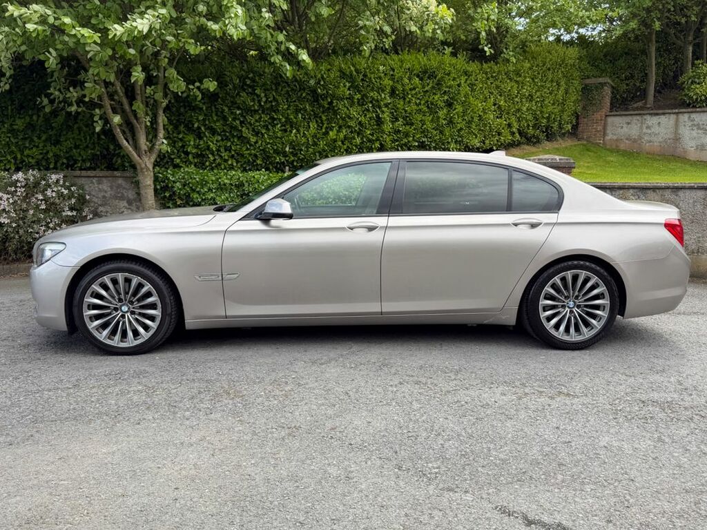 BMW 7 Series 740 I F02 LI Silver #3