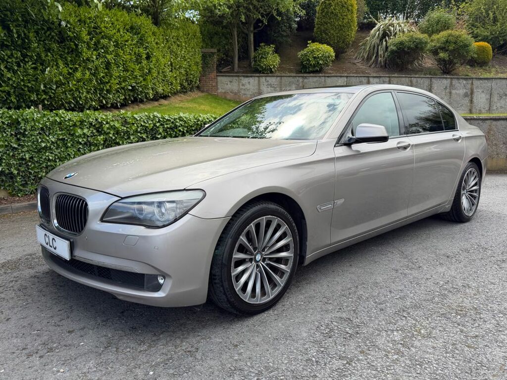 BMW 7 Series 740 I F02 LI Silver #2