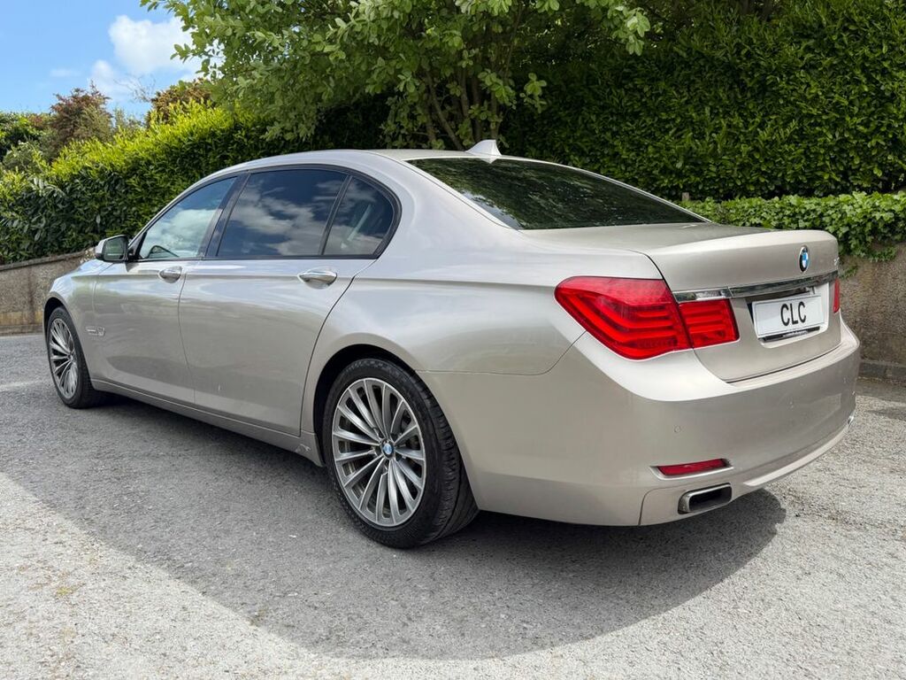 BMW 7 Series 740 I F02 LI Silver #4