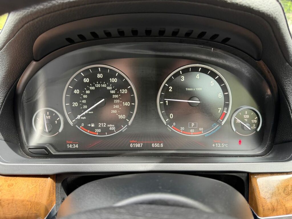 BMW 7 Series Saloon White #15