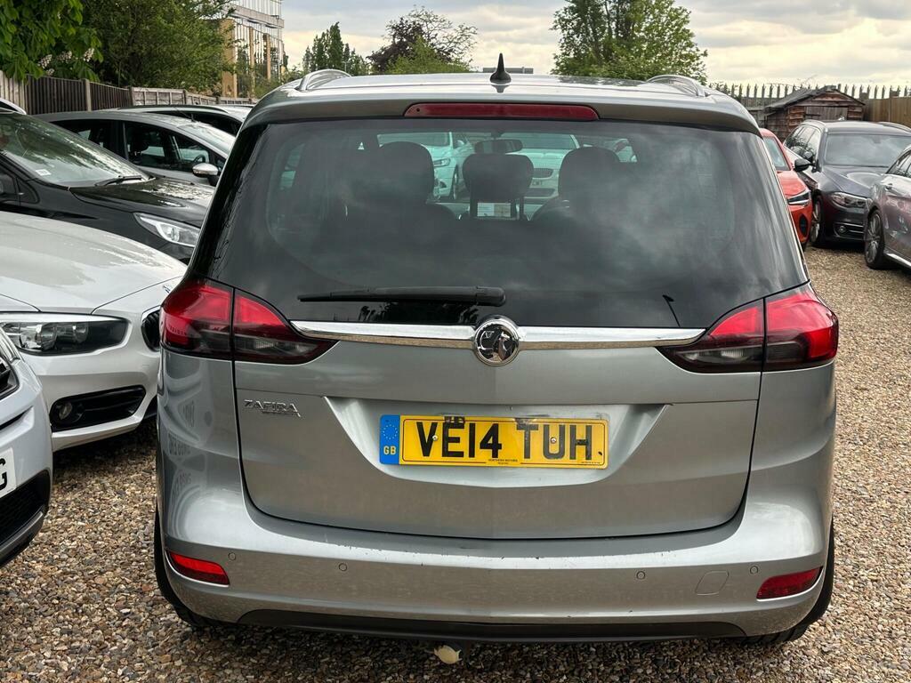 Vauxhall Zafira Tourer 2.0 Cdti Ecoflex Tech Line Euro 5 S S VE14TUH Silver #6