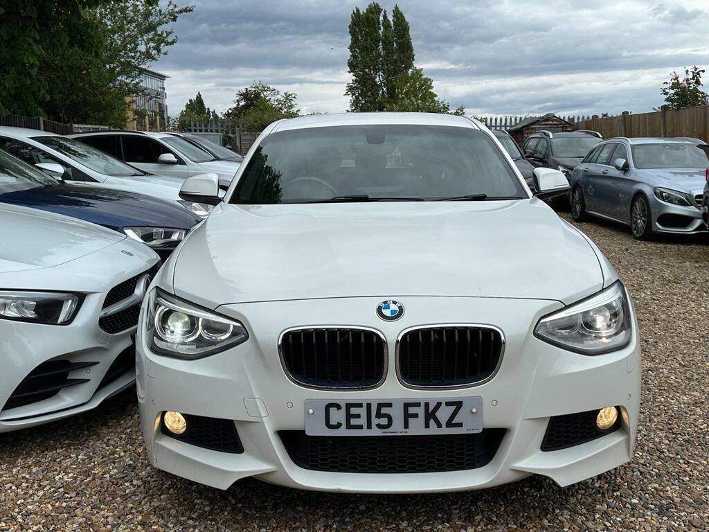 BMW 1 Series 2.0 118D M Sport Euro 5 S S CE15FKZ White #2