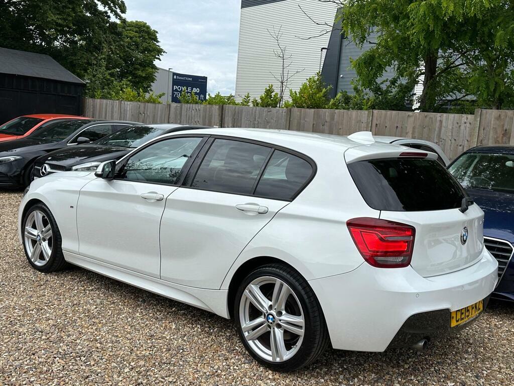 BMW 1 Series 2.0 118D M Sport Euro 5 S S CE15FKZ White #4