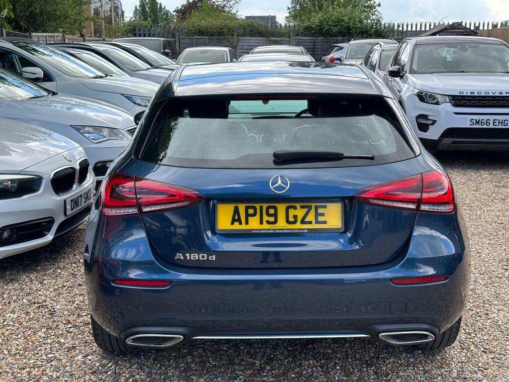 Mercedes-Benz A Class 1.5 A180d Sport Executive 7G-dct Euro 6 S S AP19GZE Blue #6