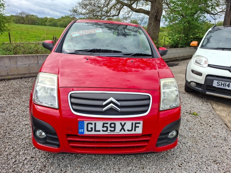 Citroen C2 16V Vts Red #2