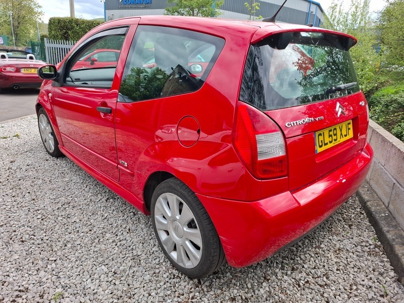 Citroen C2 16V Vts Red #6