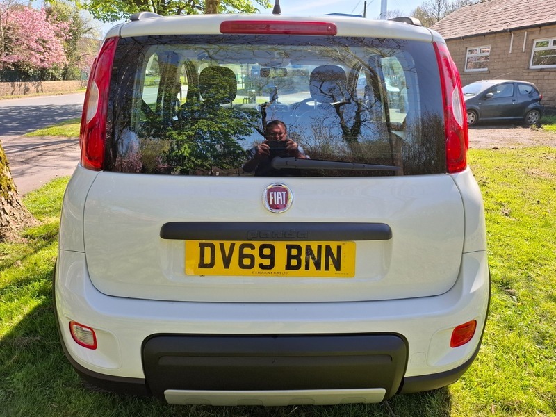 Fiat Panda Twinair 4X4 DV69BNN White #6