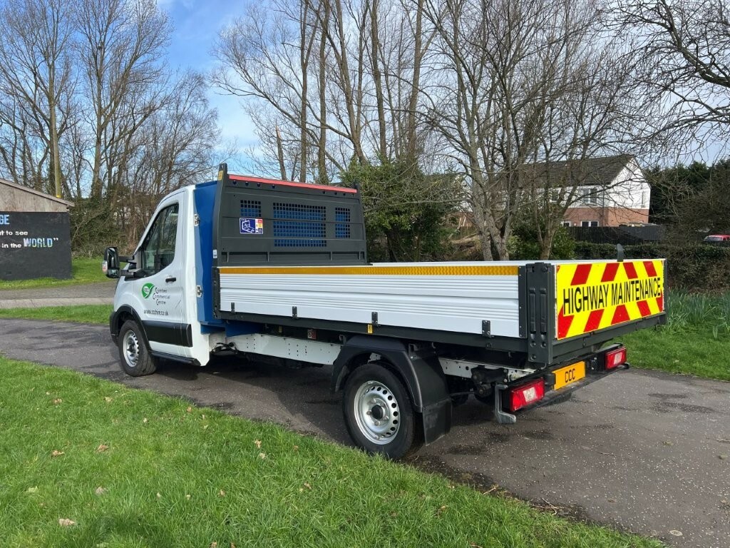 Ford Transit Custom 2.0 350 Ecoblue Leader Rwd Tipper 130 L3 White #5