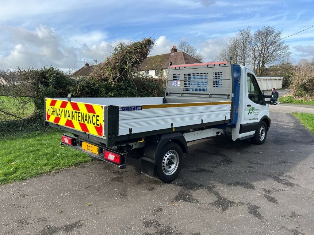Ford Transit Custom 2.0 350 Ecoblue Leader Rwd Tipper 130 L3 White #3