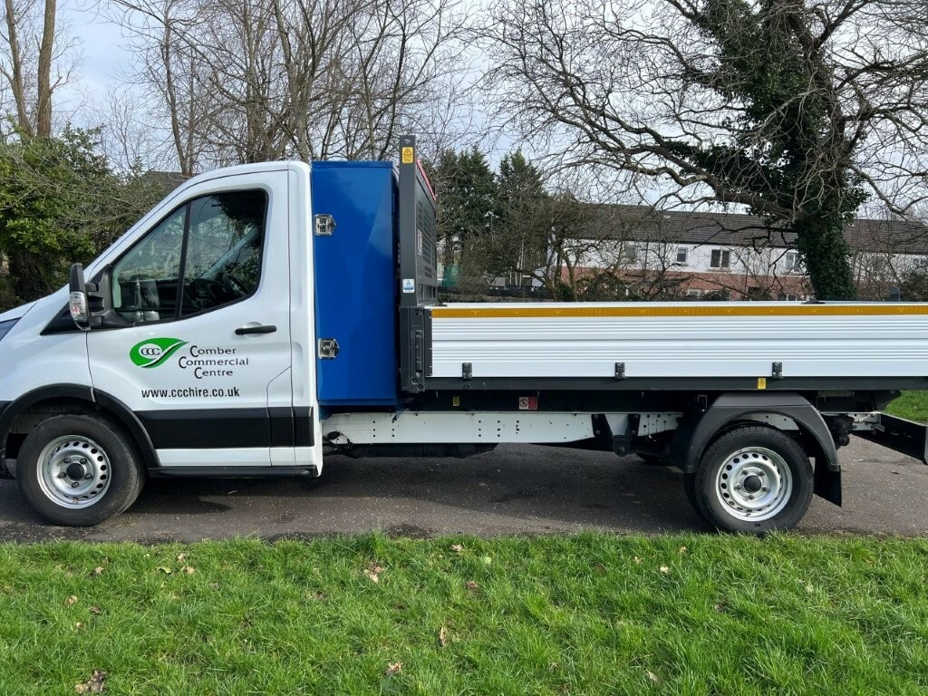 Ford Transit Custom 2.0 350 Ecoblue Leader Rwd Tipper 130 L3 White #6