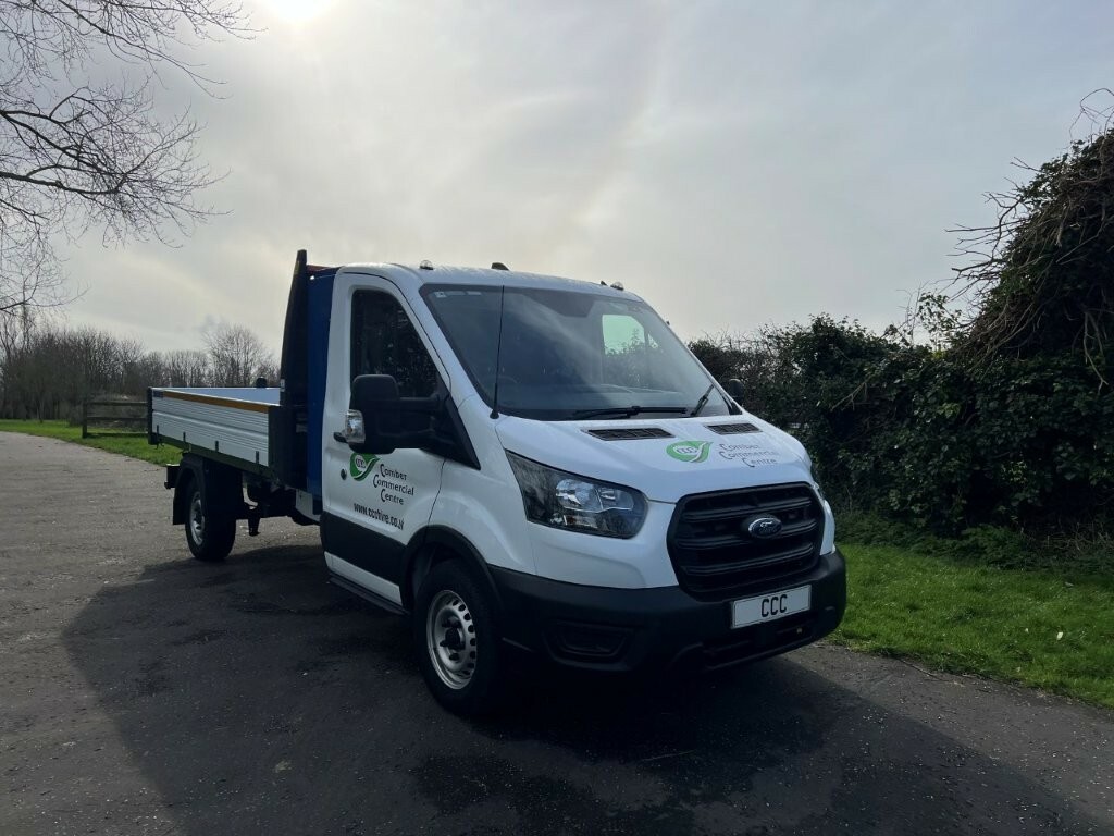 Ford Transit Custom 2.0 350 Ecoblue Leader Rwd Tipper 130 L3 White