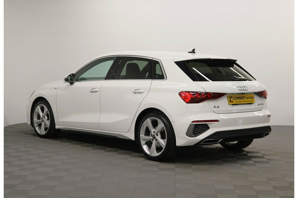 Audi A3 Tfsi S Line KR23CSV White #4