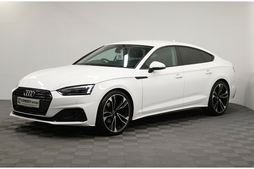 Audi A5 Tdi Sport PX20NTT White #3