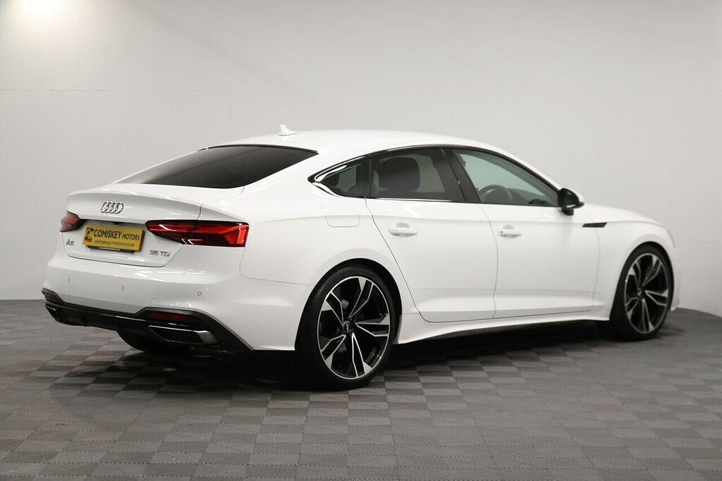 Audi A5 Tdi Sport PX20NTT White #6