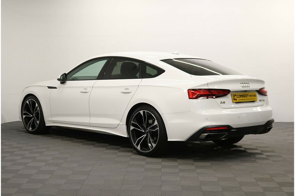 Audi A5 Tdi Sport PX20NTT White #4