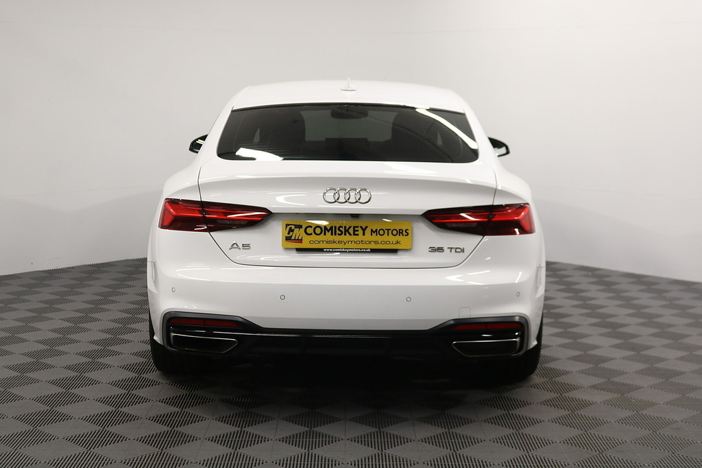 Audi A5 Tdi Sport PX20NTT White #5