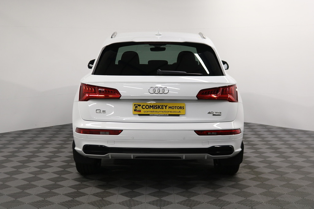 Audi Q5 Tdi Black Edition GV20JCU White #5