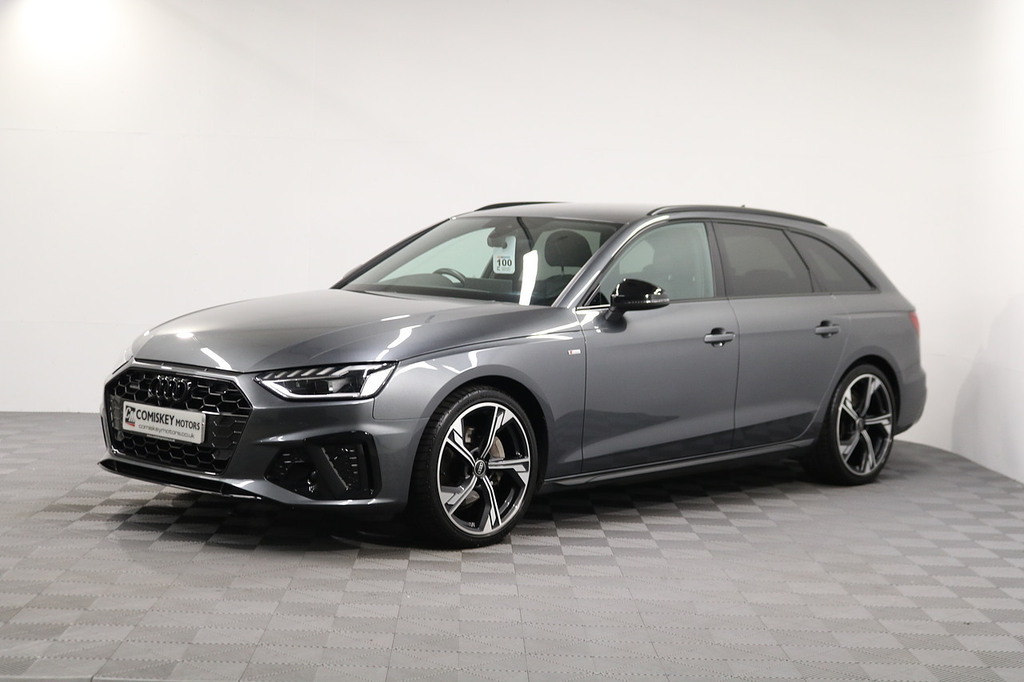 Audi A4 Avant Tdi Black Edition LS73OGF Grey #3