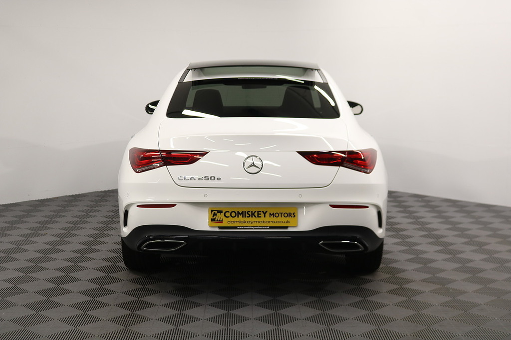 Mercedes-Benz CLA Class Cla250e Amg Line Night Edition LM23OTH White #5